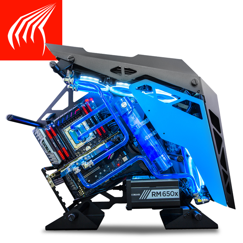 邪手水冷i7 8700K/16G/GTX1070Ti吃雞遊戲電腦主機DIY組裝機– 慧科達